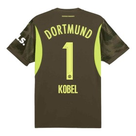 Borussia Dortmund Kobel 1 Målmand Udebane 2024-25 - Fodboldtrøjer (S/S)